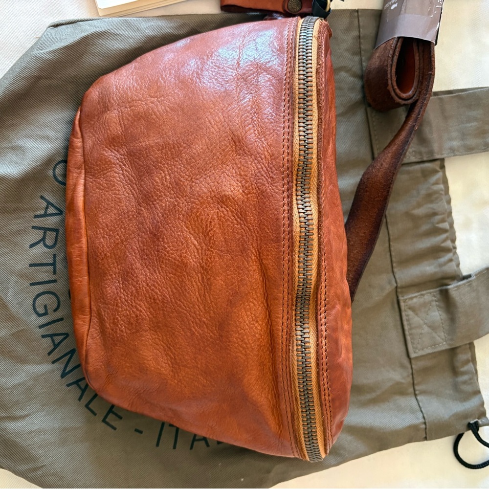 Campomaggi SANTARCANGELO
Belt bag "CORNIOLO" in garment-dyed cowhide leather - Picture 5 of 16